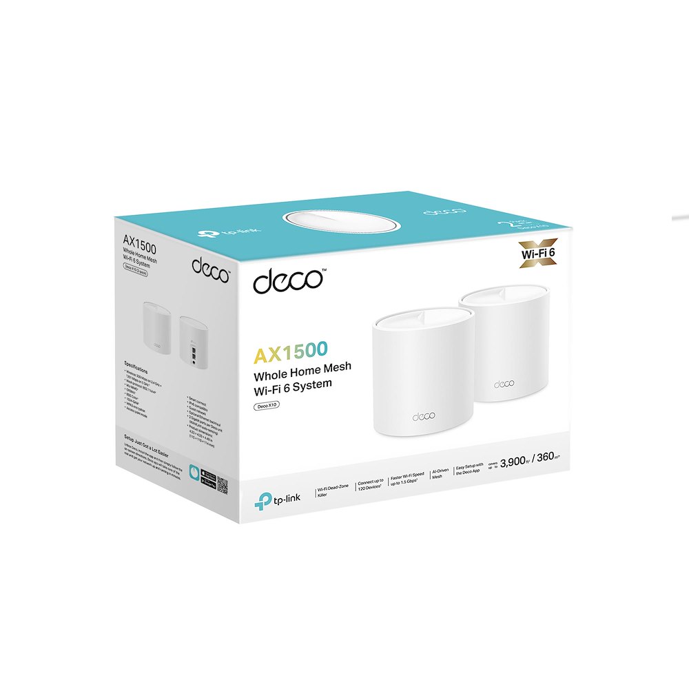TP-LINK Deco X10 - Mesh Wi-Fi 6 Kit