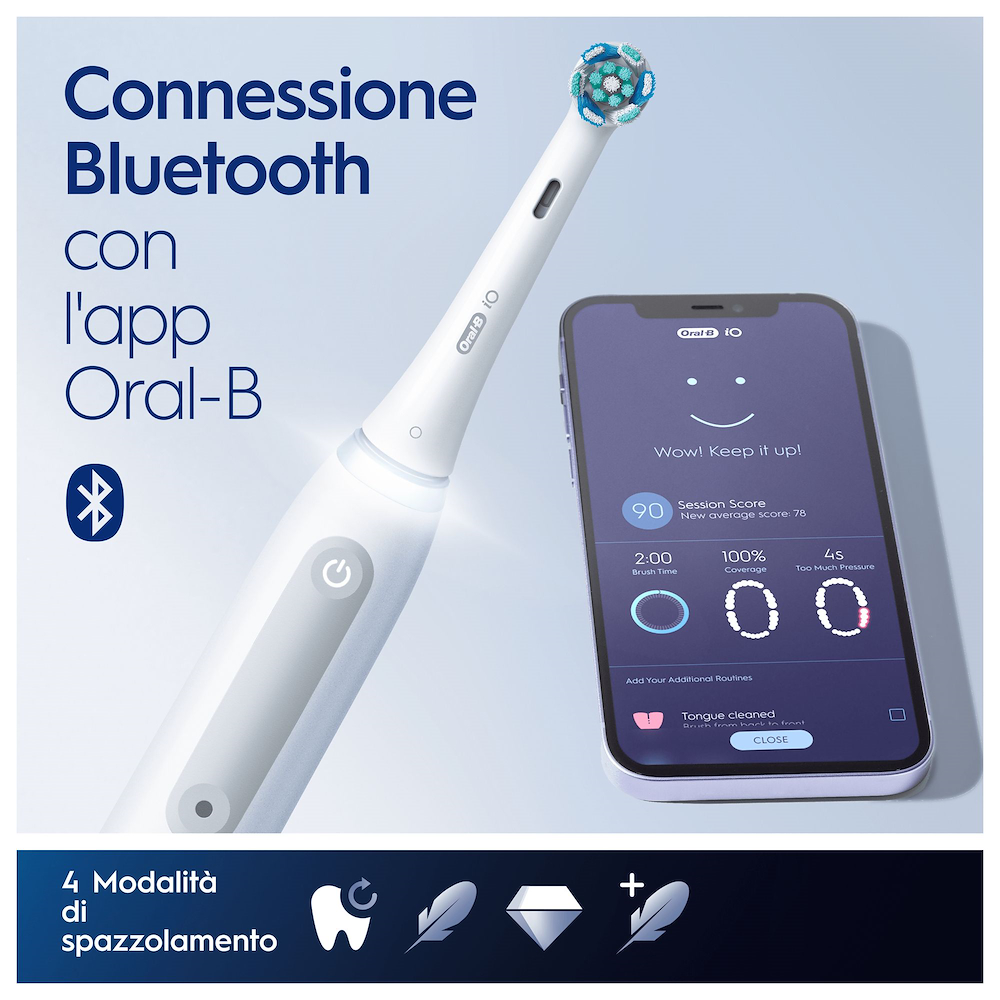 ORAL-B ORALCENTERIO4 - Oral-B Gesundheitscenter mit Spülung und Zahnbürste ORAL-B ORALCENTERIO4 - Oral-B Gesundheitscenter mit Spülung und Zahnbürste