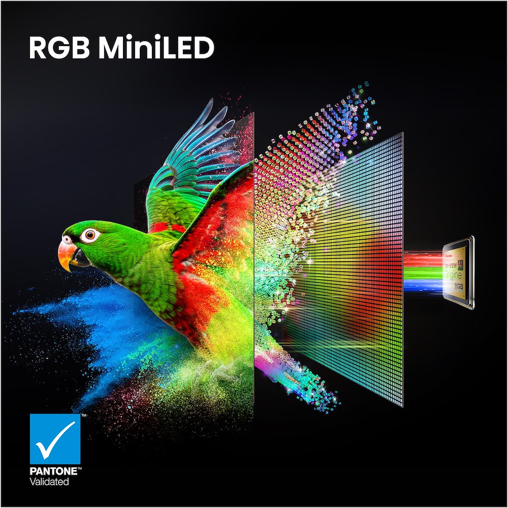 HISENSE 75UR8S - TV RGB MiniLED 75" 4K HD