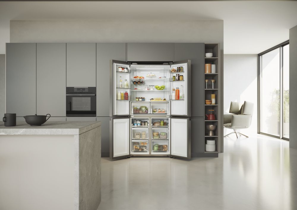 HAIER HCR5919ENMP - Haier Side-by-Side Kühlschrank 528L