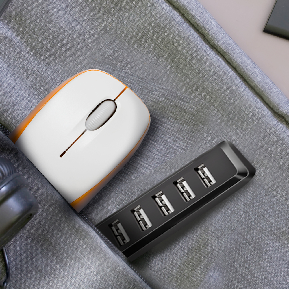 EKON ECITHUB20USB7IN1OUT - USB Multiport-Adapter 7in1