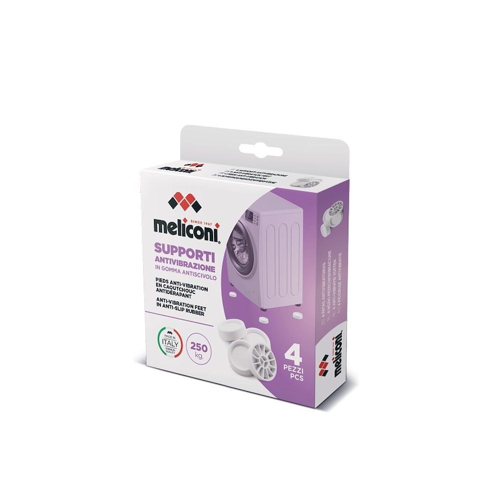MELICONI 656102 - Antivibrationsfüße für Waschmaschine