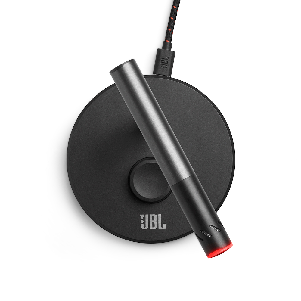 JBL JBLSTRMTALKBLK - Microfono USB per Streaming e Gaming