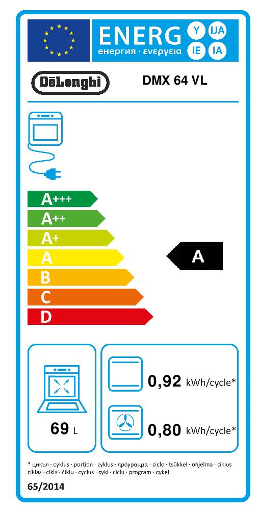 DE LONGHI DMX64VL - Cucina Elettrica Idroclean DMX 64 VL