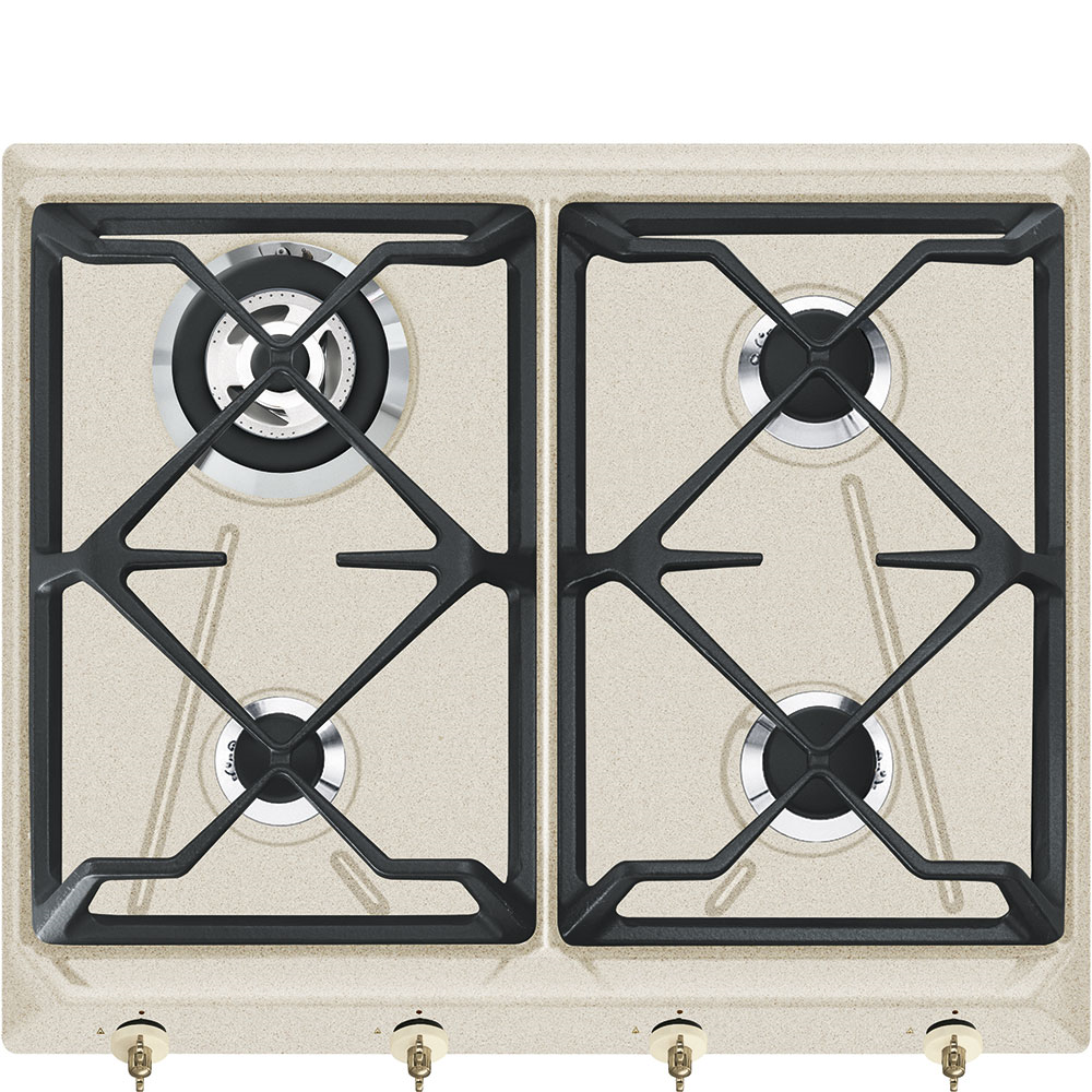 SMEG SRV864AVOGH2 - Smeg 60cm Gasherd mit 4 Brennern
