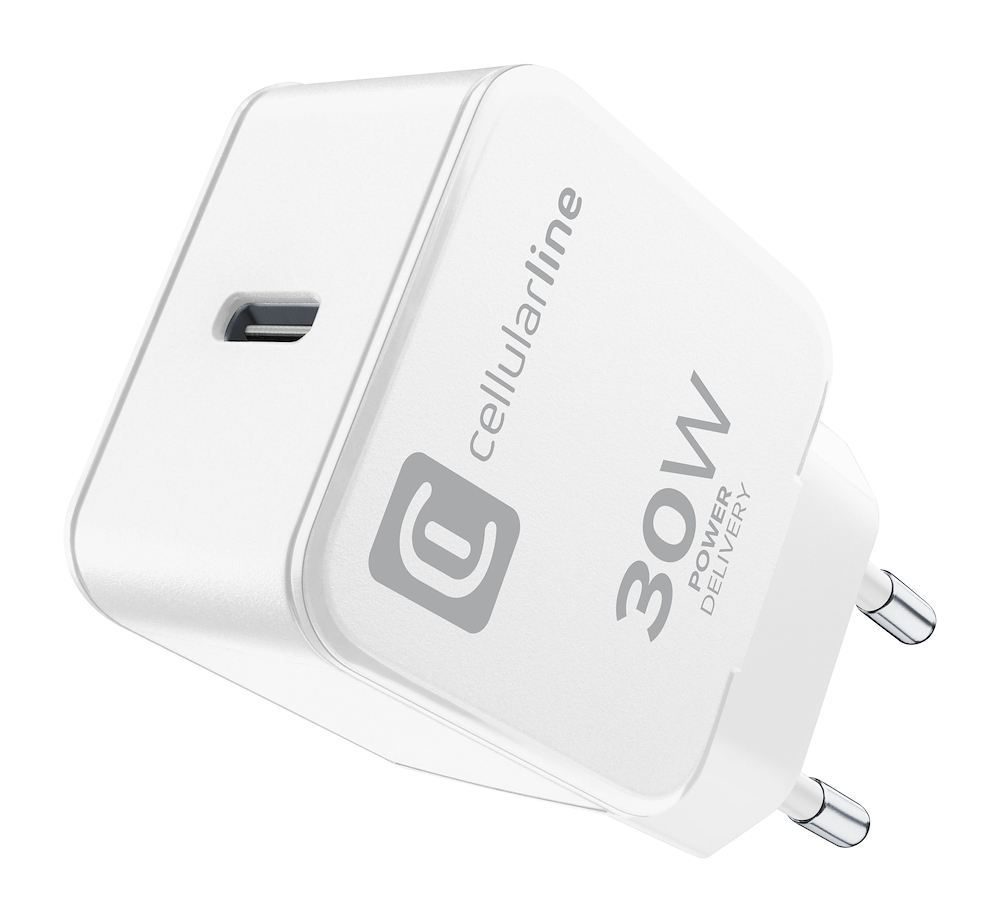 CELLULAR LINE ACHIPHUSBCPD30WW - USB-C 30W Ladegerät für Apple Geräte