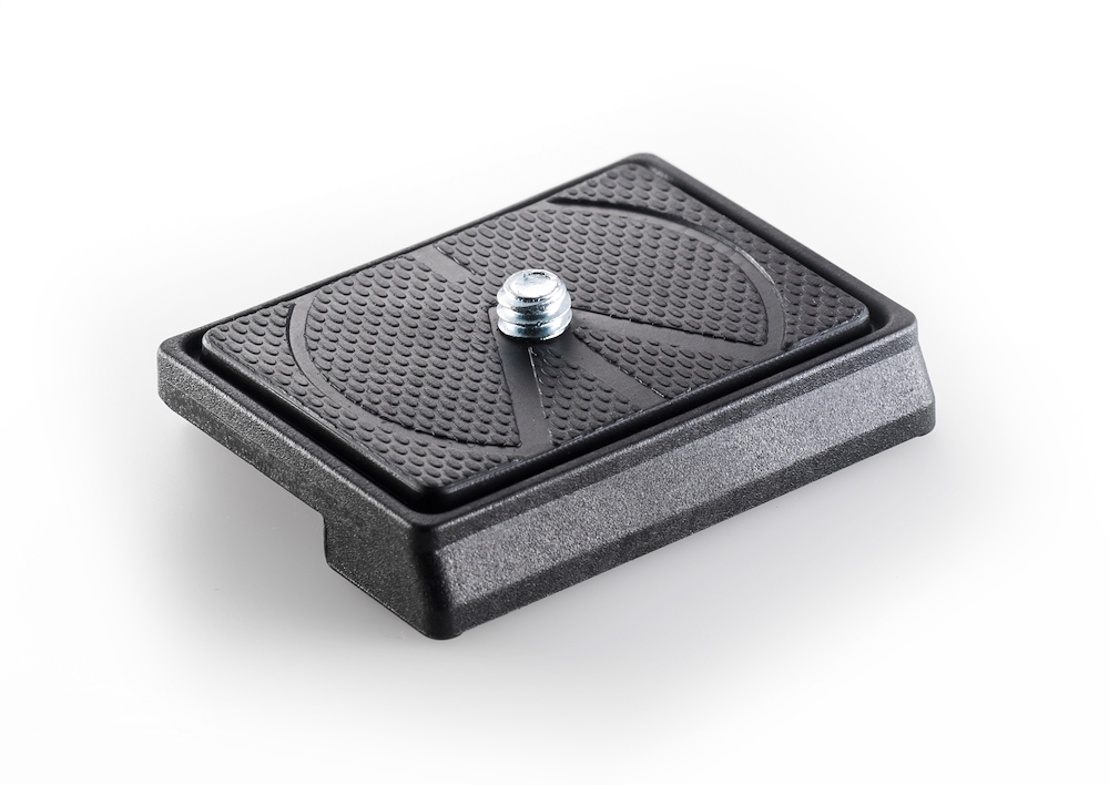 MANFROTTO 200LTPL - Manfrotto 1/4 Zoll Schnellwechselplatte Schwarz