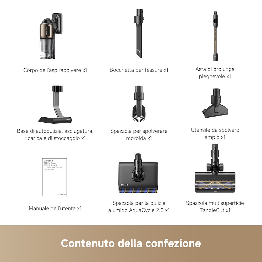 DREAME DREZ30PA - Lavapavimenti 855W