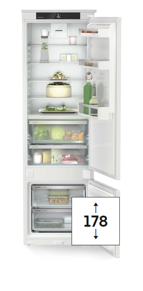 LIEBHERR ICBSD5122 - Kühl-Gefrierkombination mit Glasregalen