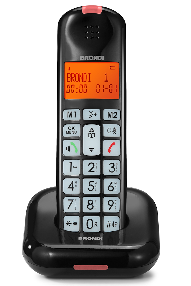 BRONDI BRAVOMOON - Brondi Bravo Moon schnurloses Telefon