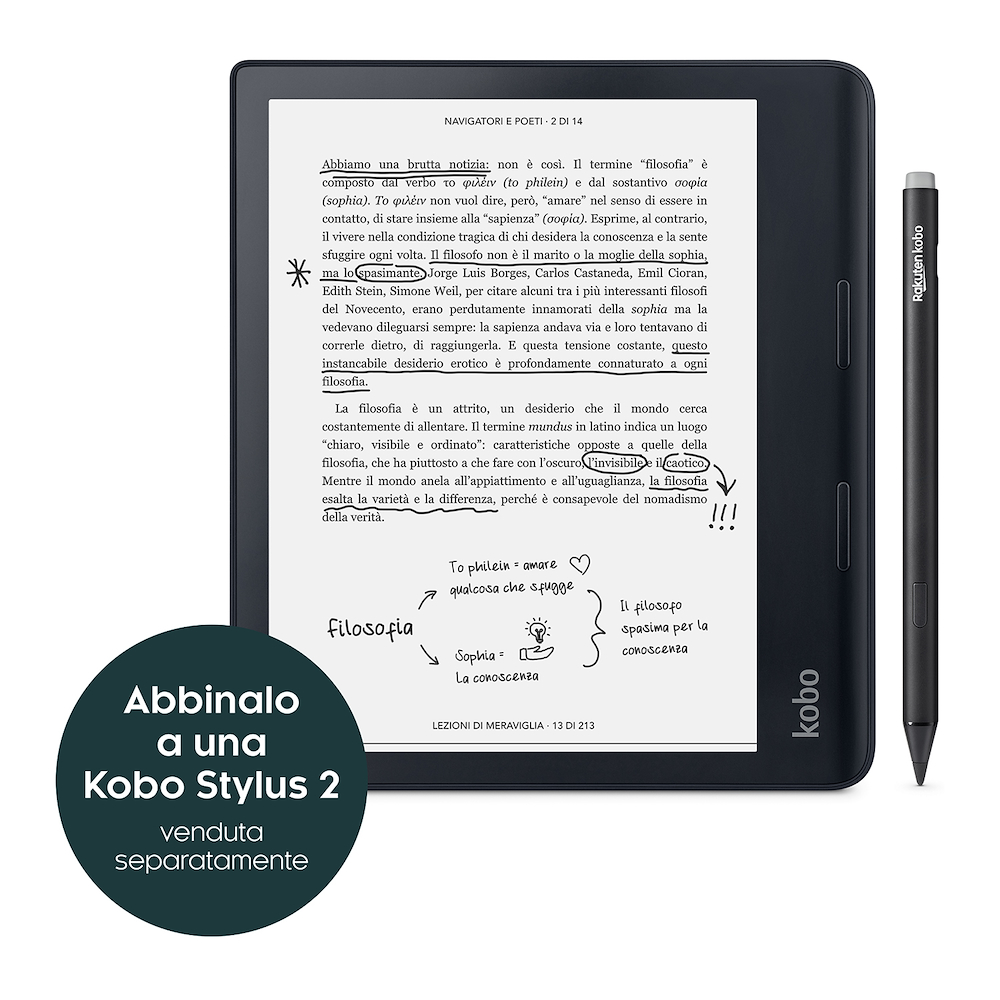KOBO N778KUBKKEP - Kobo Sage E-Book Reader Schwarz