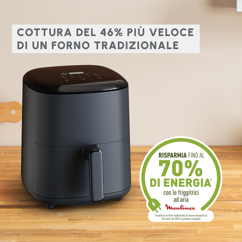 MOULINEX EZ245B - Heißluftfritteuse 5LT