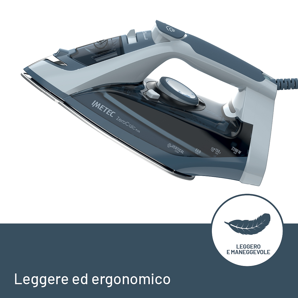 IMETEC 9052 - Ferro da Stiro Zerocalc 2200W