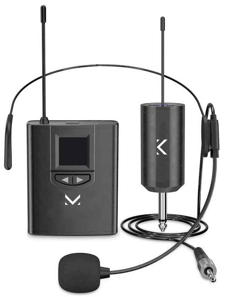 MAJESTIC MIC800W - MIC800W Microfono wireless UHF ad archetto