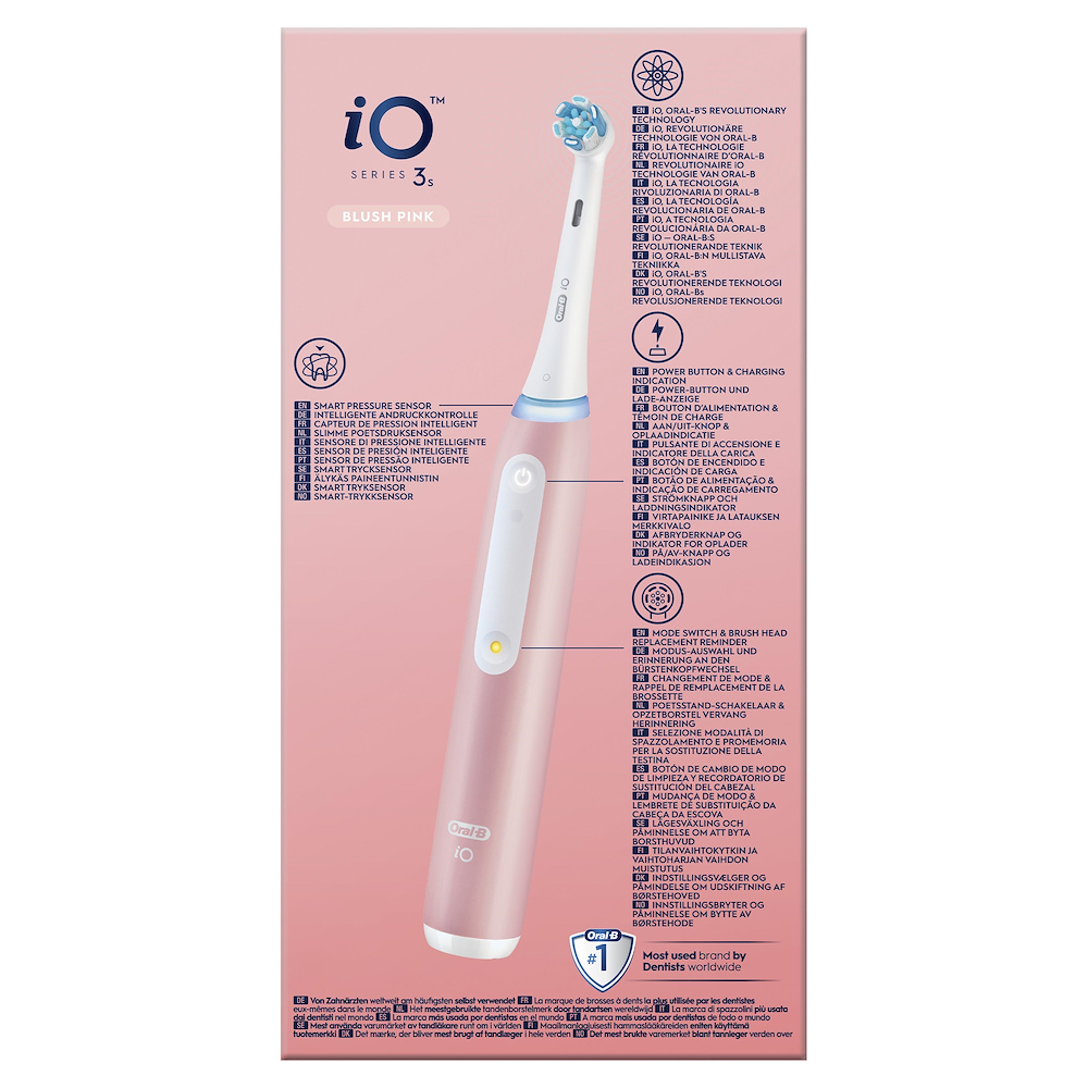 ORAL-B IO3SPINK - Spazzolino elettrico Oral-B iO Series 3 Rosa