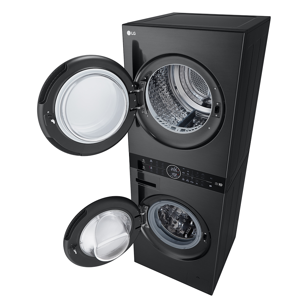 LG WT1210BBF - Waschturm 12/10kg Wi-Fi Schwarz