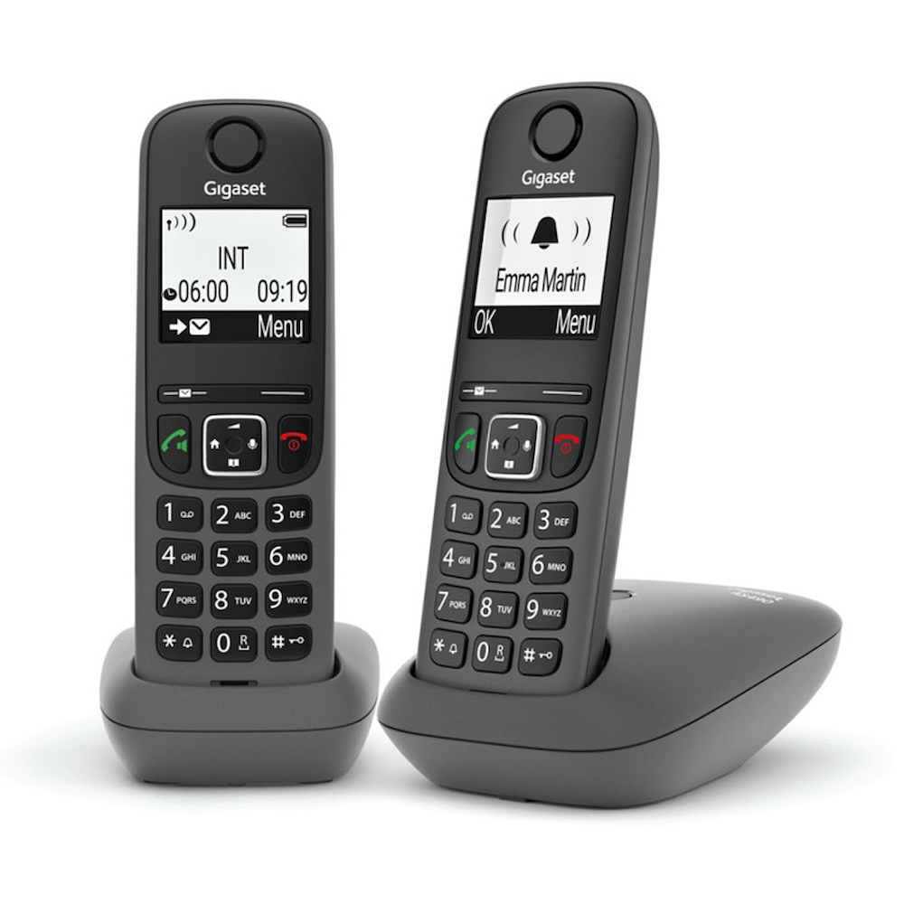 GIGASET AS490DUO - Telefono cordless Gigaset AS490 Duo