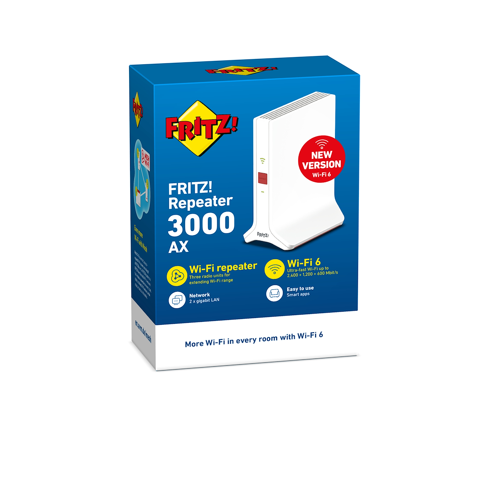 FRITZ! 20002991 - Repeater 3000 AX WiFi 6