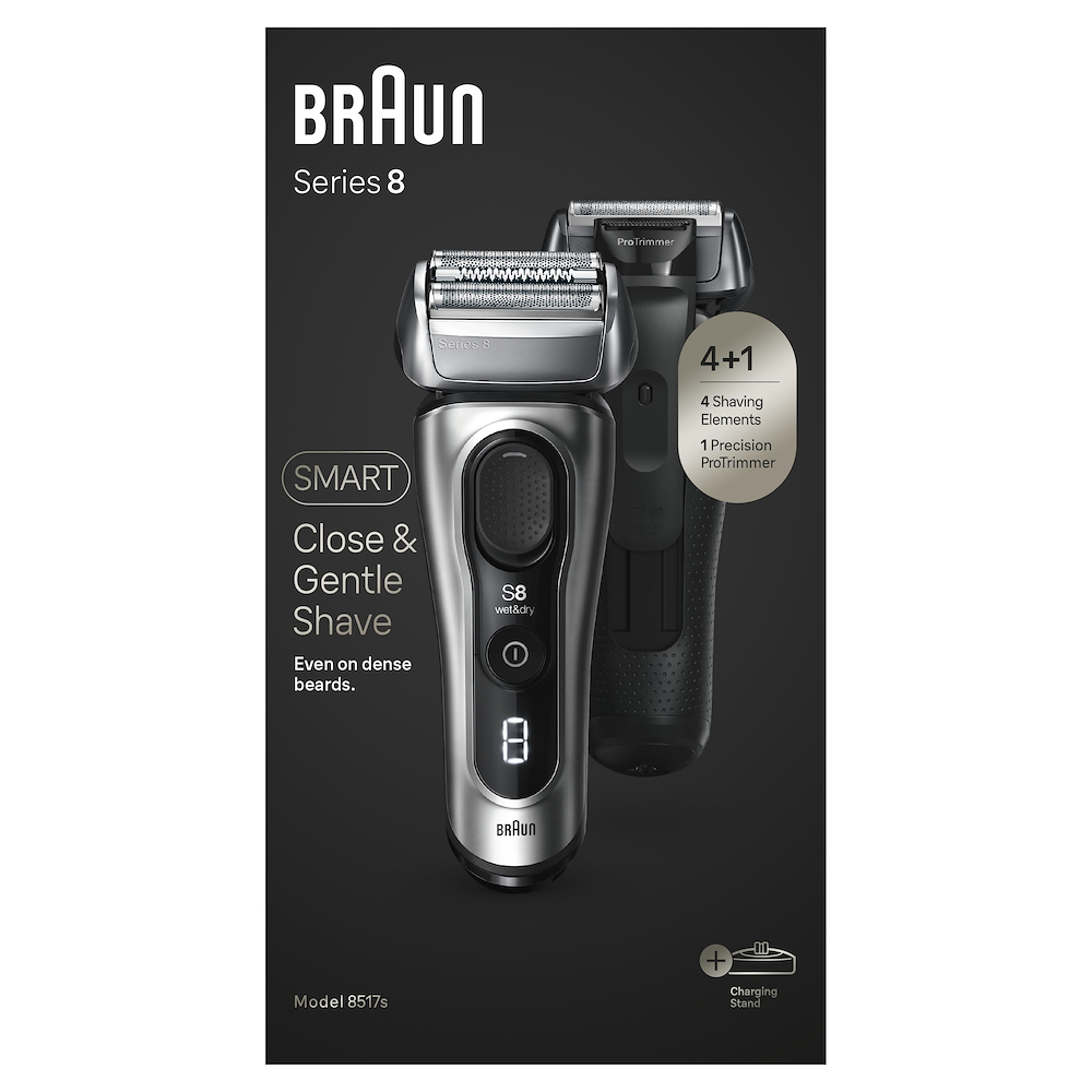 BRAUN 8517S - Braun Series 8 Elektrischer Rasierer
