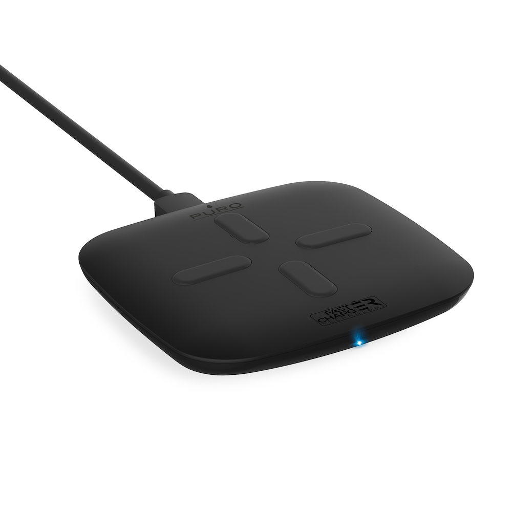 PURO FCCSQI2BLK - Caricatore wireless iPOWER PURO FCCSQI2BLK - Caricatore wireless iPOWER