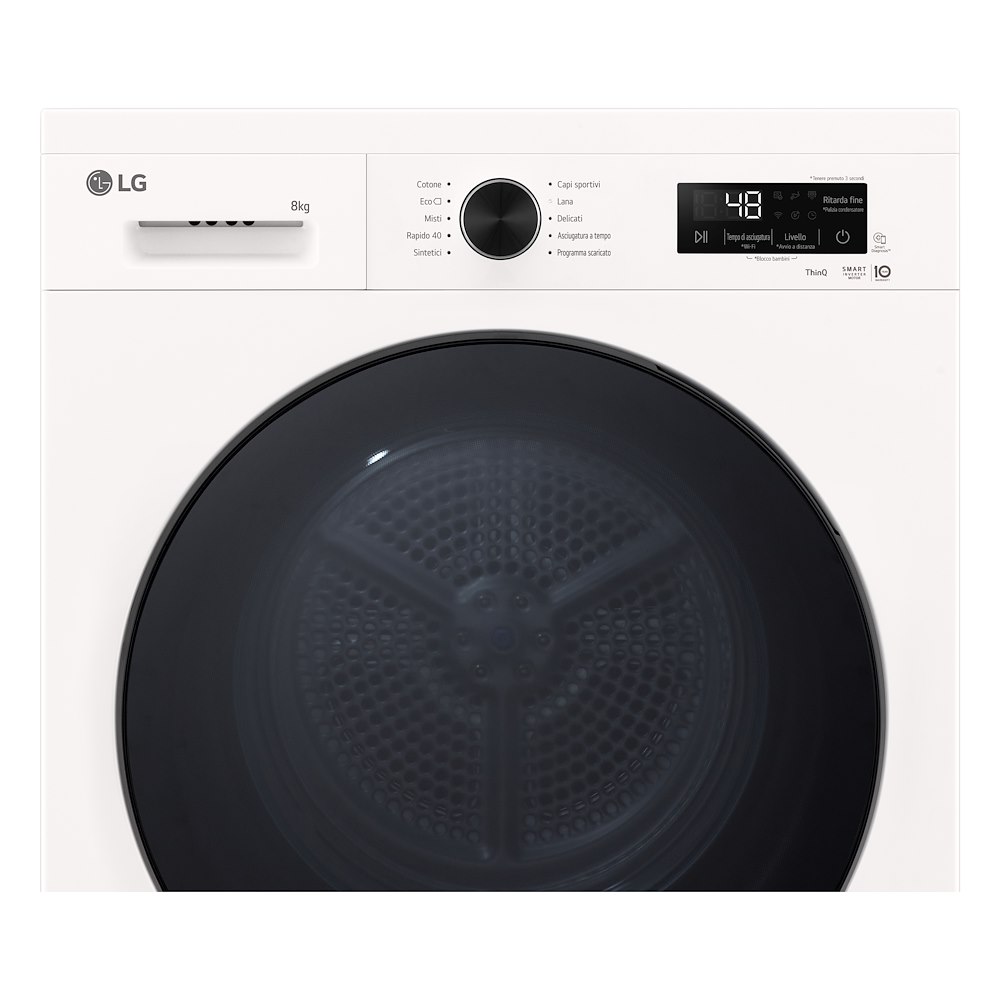 LG RNX1008NWB - Asciugatrice 8 kg WiFi