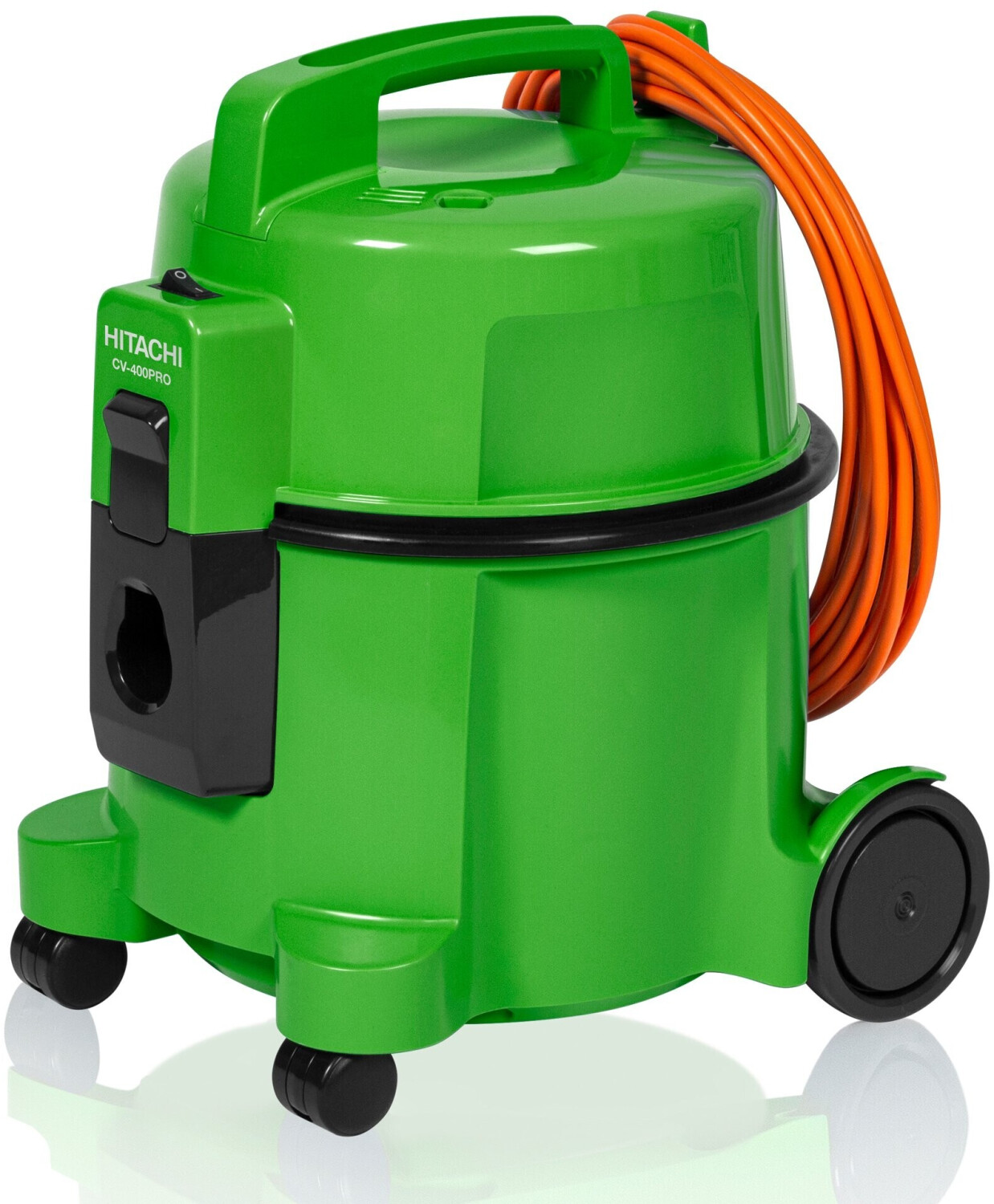 HITACHI CV400PROGRUEN - Aspirapolvere professionale senza sacco verde
