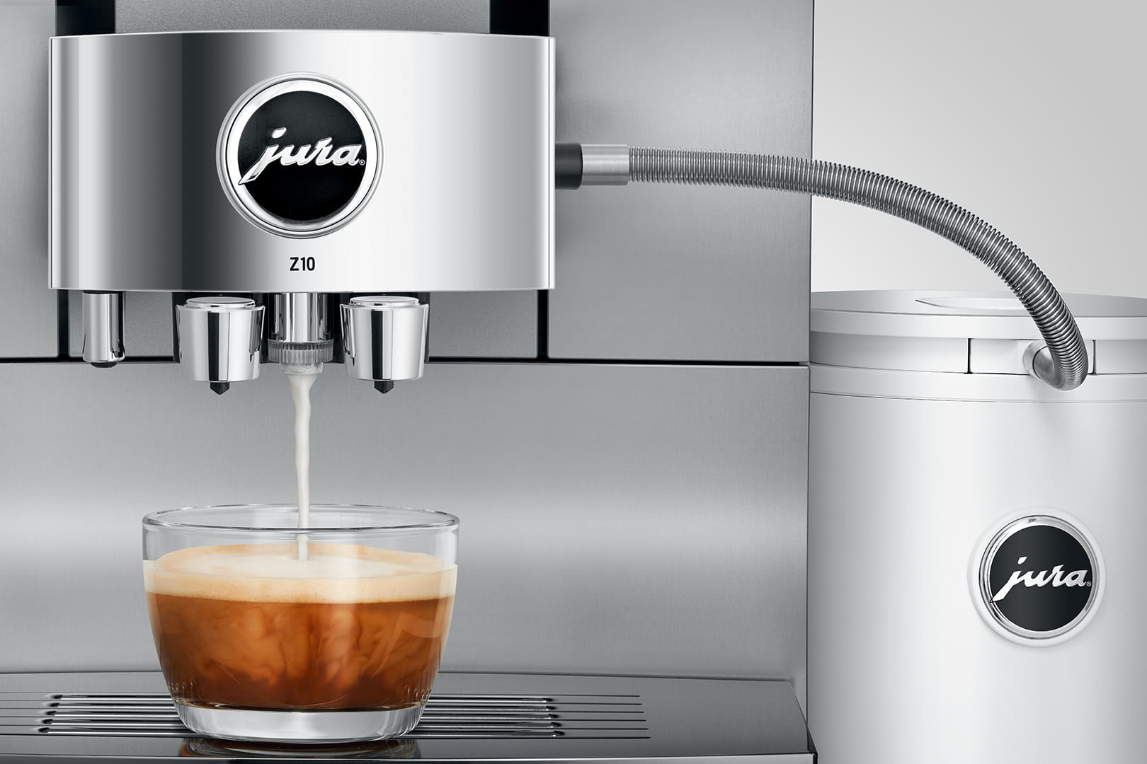 JURA Z10ALUMINIUMWHITE - Macchina caffè Aluminium White