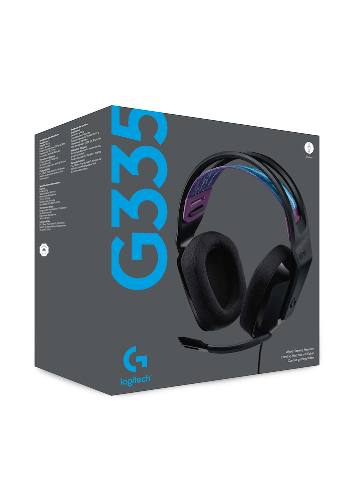 LOGITECH 981000978 - Logitech G335 Kabellose Gaming-Kopfhörer Schwarz