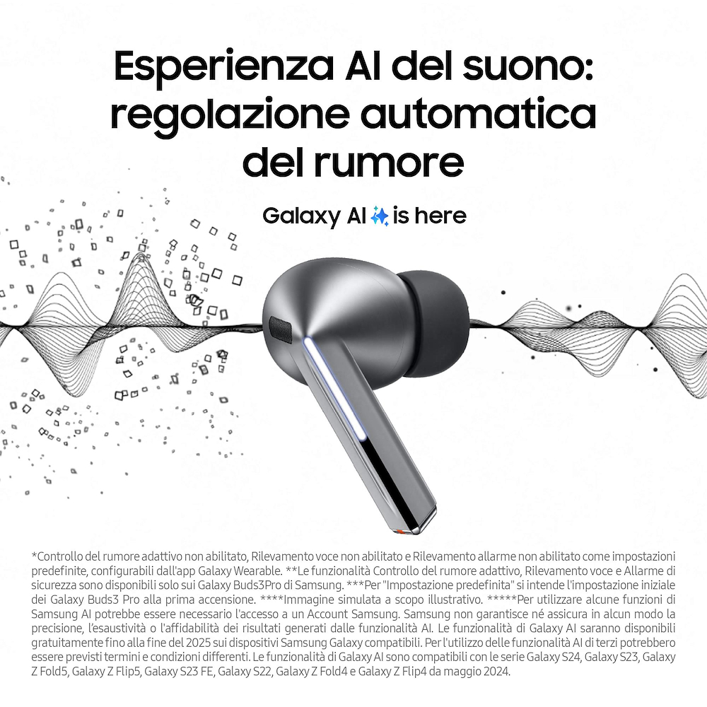 SAMSUNG SMR630NZWAITV - Samsung Galaxy Buds3 Pro True Wireless Kopfhörer