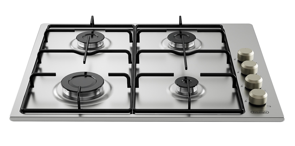 DE LONGHI YLG60L - YLG60L Gaskochfeld Edelstahl