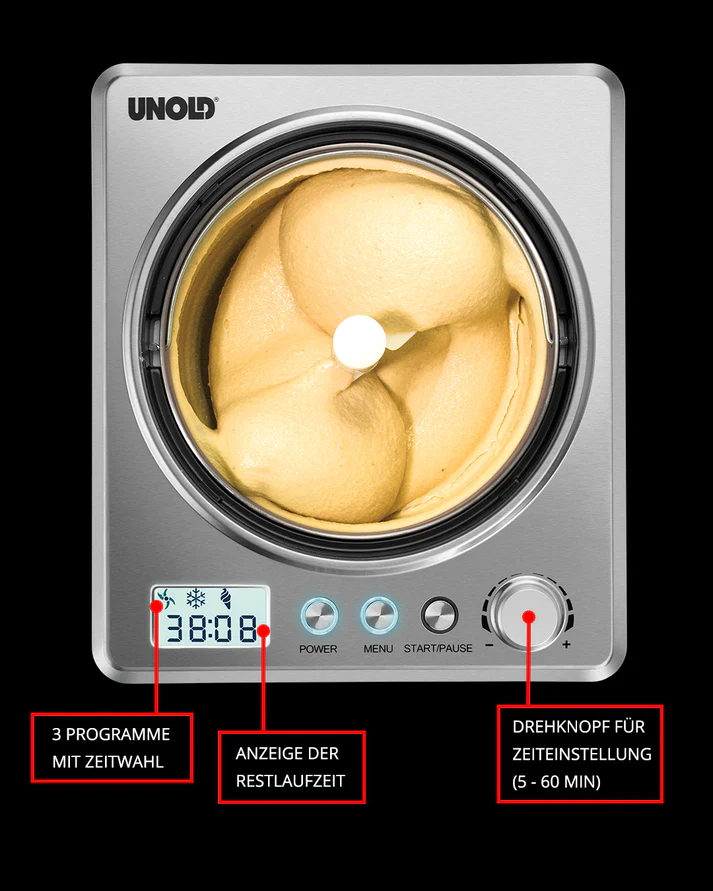 UNOLD Eismaschine Profi Plus 2,5 l.