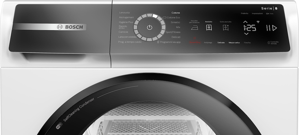 BOSCH WQB245B0IT - Wärmepumpentrockner Serie 8 9 kg A+++