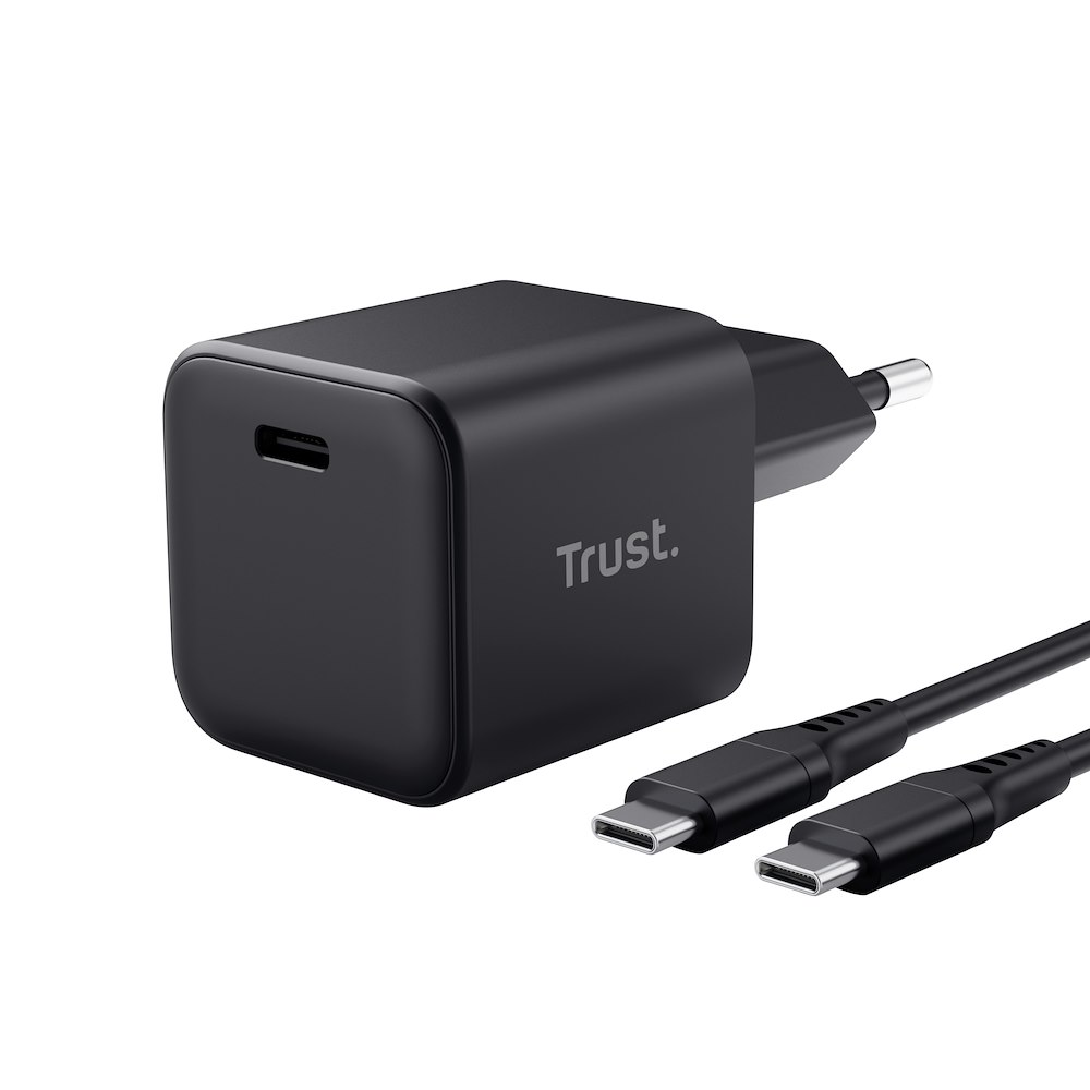 TRUST 26046 - Caricabatterie USB-C ultracompatto 65W