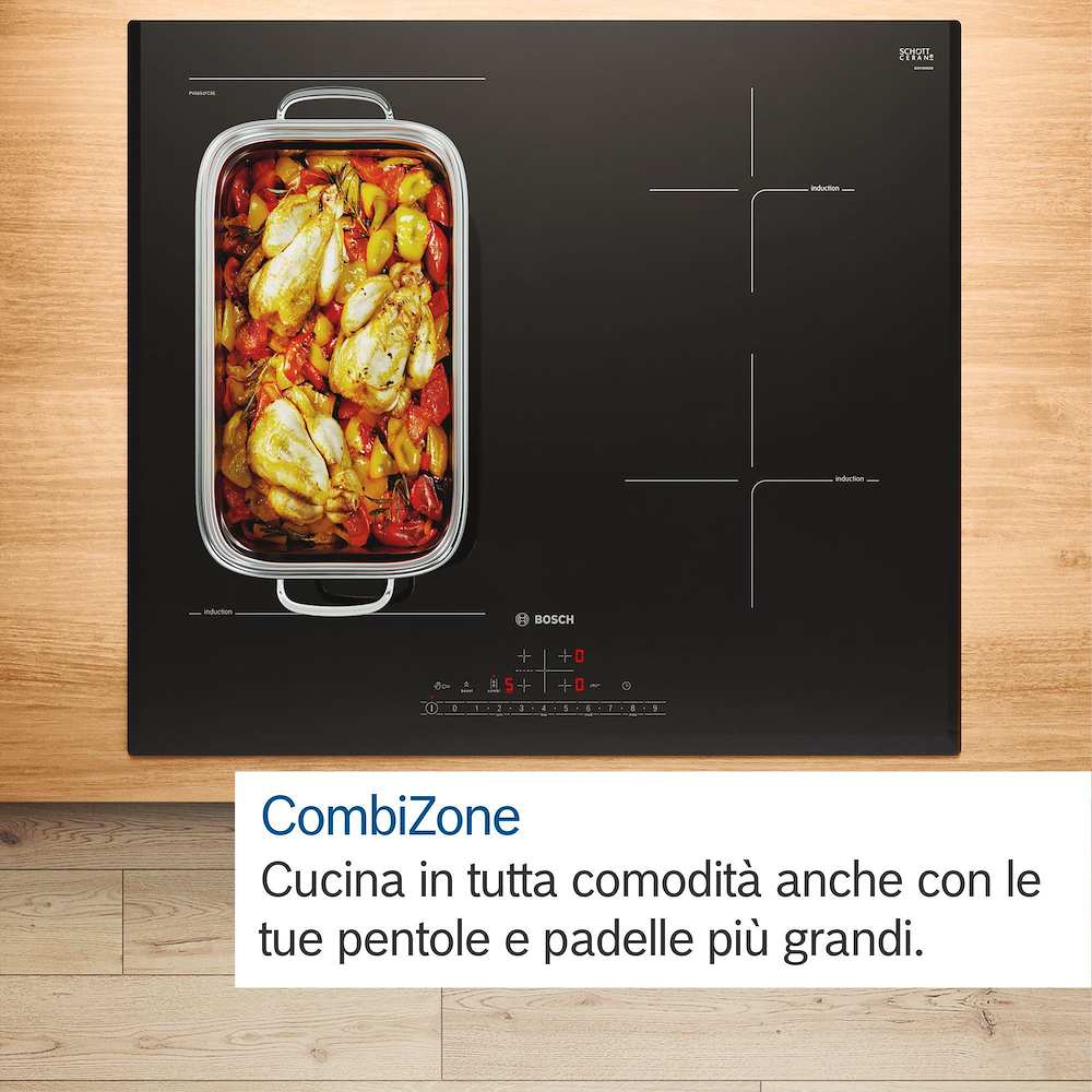BOSCH PVS61RBB5E - Piano cottura induzione Bosch 60cm