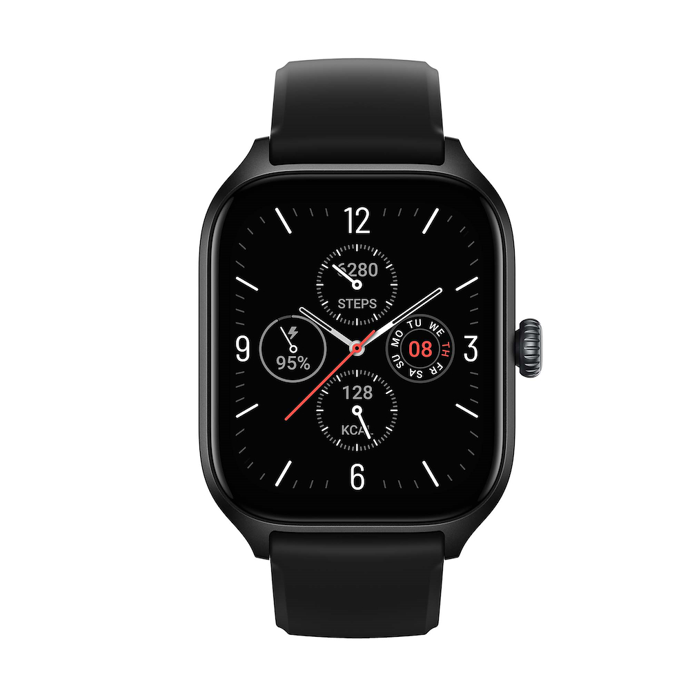 AMAZFIT GTS4INFINITEBLACK - Amazfit GTS 4 Smartwatch mit AMOLED