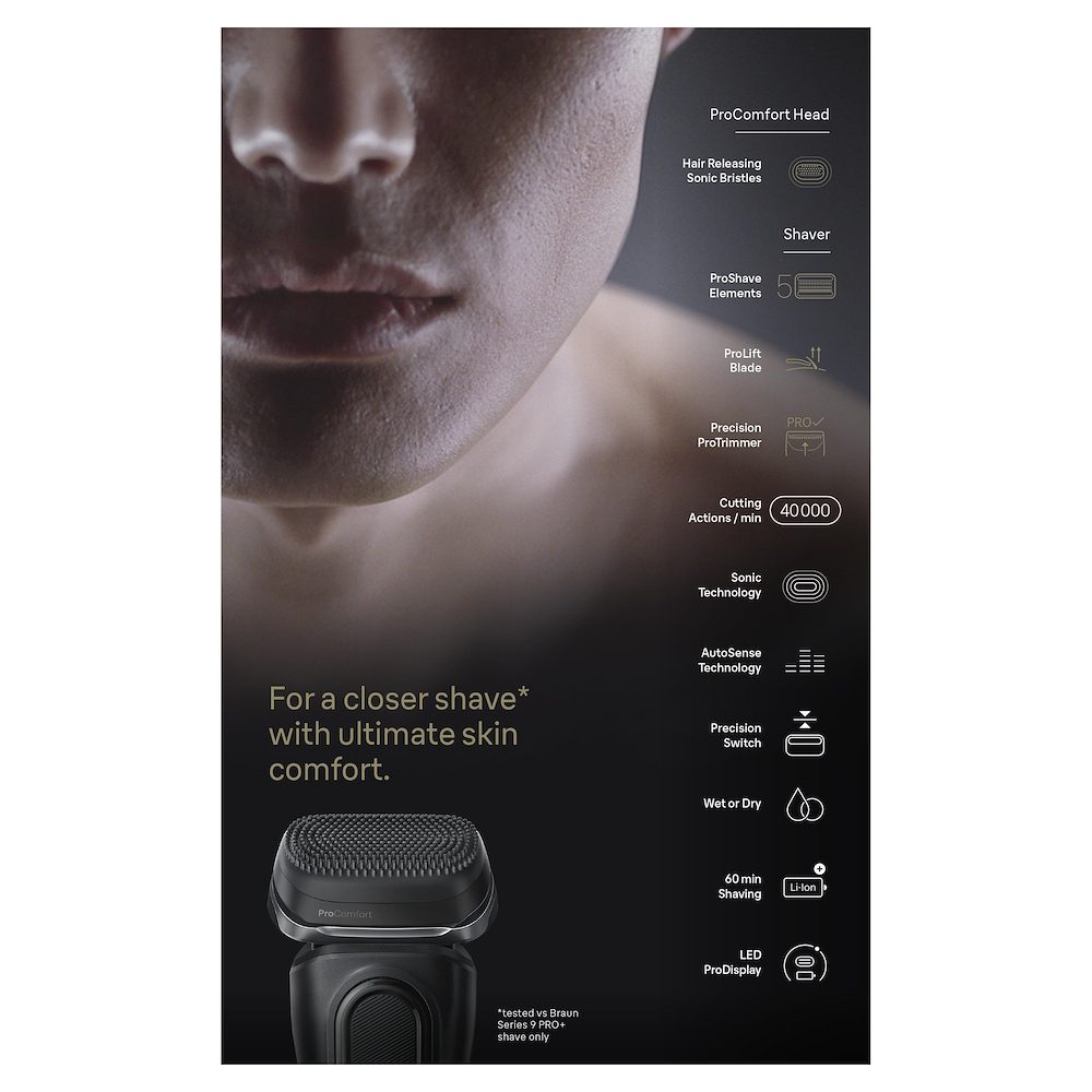 BRAUN 9590CC - Braun Series 9 PRO+ Elektrorasierer