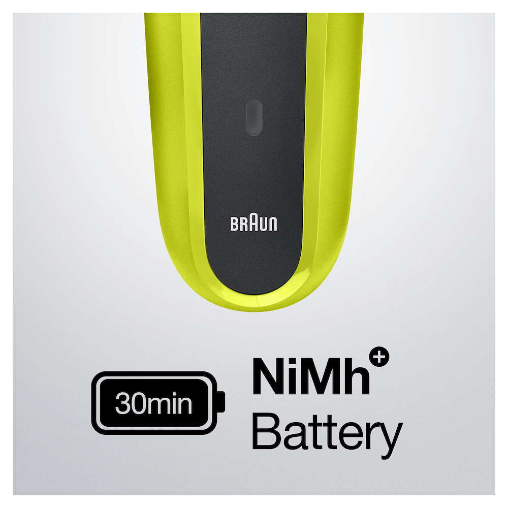 BRAUN 300SNEROVERDE - Braun Series 3 Elektrorasierer