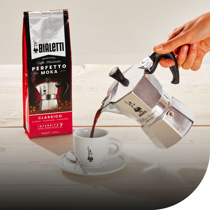 BIALETTI 096080355 - Bialetti Perfetto Moka Classico Caffè Macinato 250g