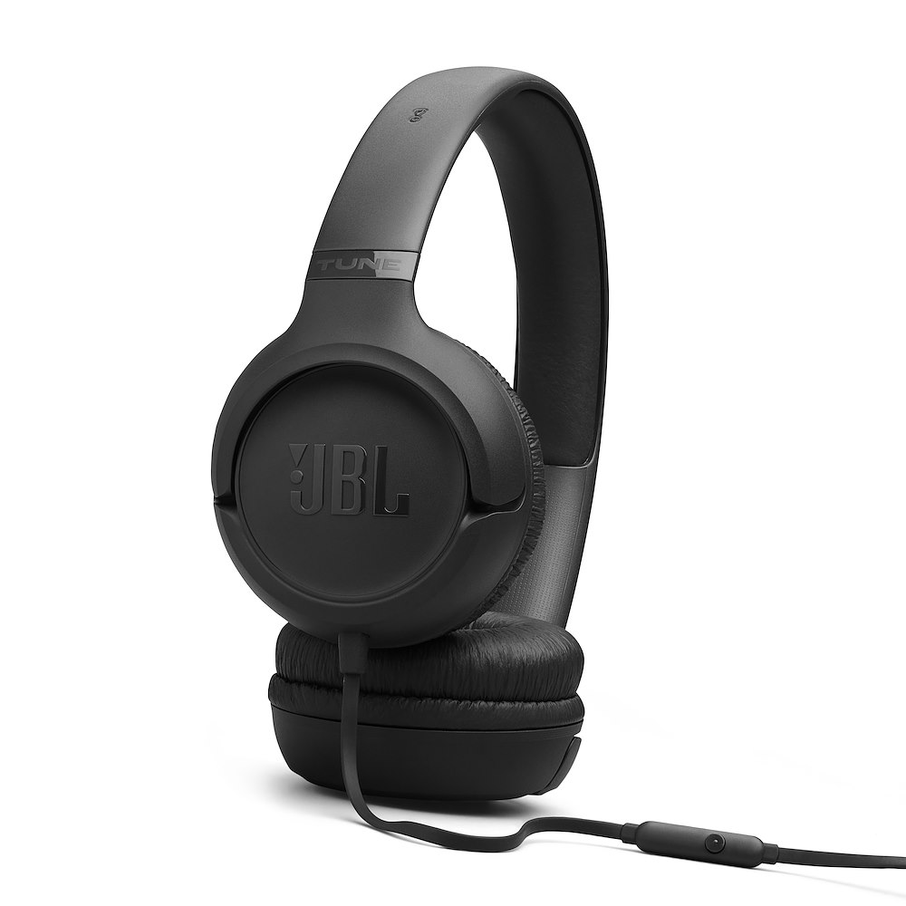 JBL JBLT530BLK - Schwarze Kopfhörer mit Mikrofon