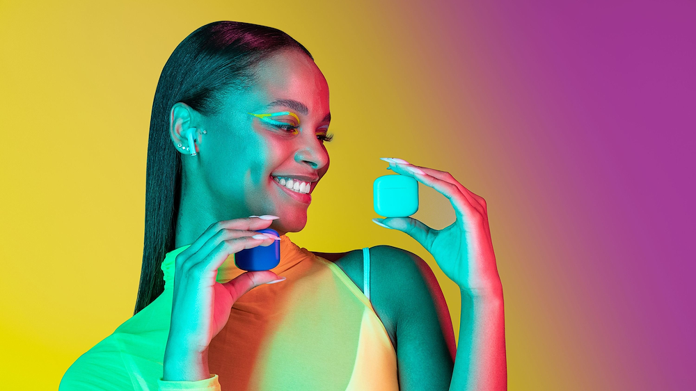 CELLULAR LINE BTMSTWSSWAGB - Auricolari Wireless TWS SWAG Blu