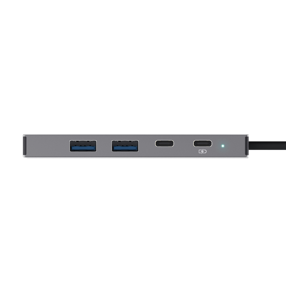 TRUST 26062 - USB-C HUB 5-PORT GRAU