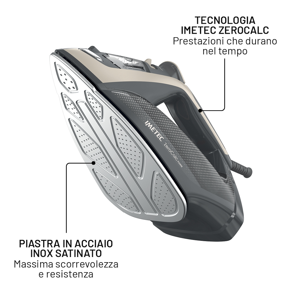 IMETEC 9049 - Ferro da Stiro ZeroCalc 2600W