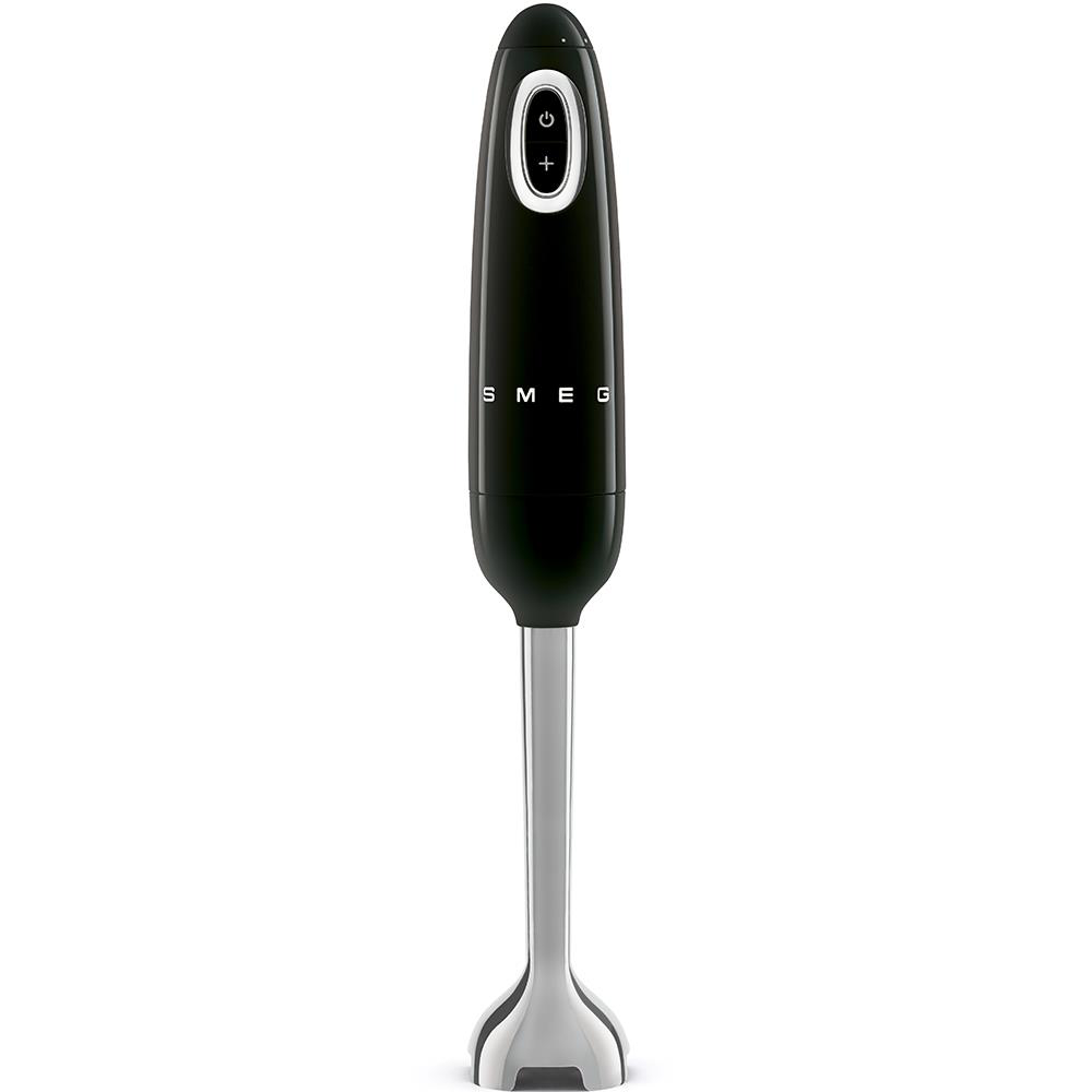 SMEG HBF03BLEU - Frullatore a Immersione Nero con Accessori