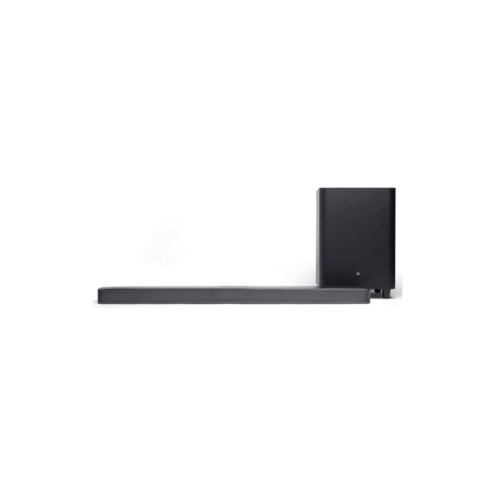 JBL JBLBAR51IMBLKEP - Bar 5.1 Surround Soundbar mit 550W Leistung, Bluetooth, WLAN und HDMI