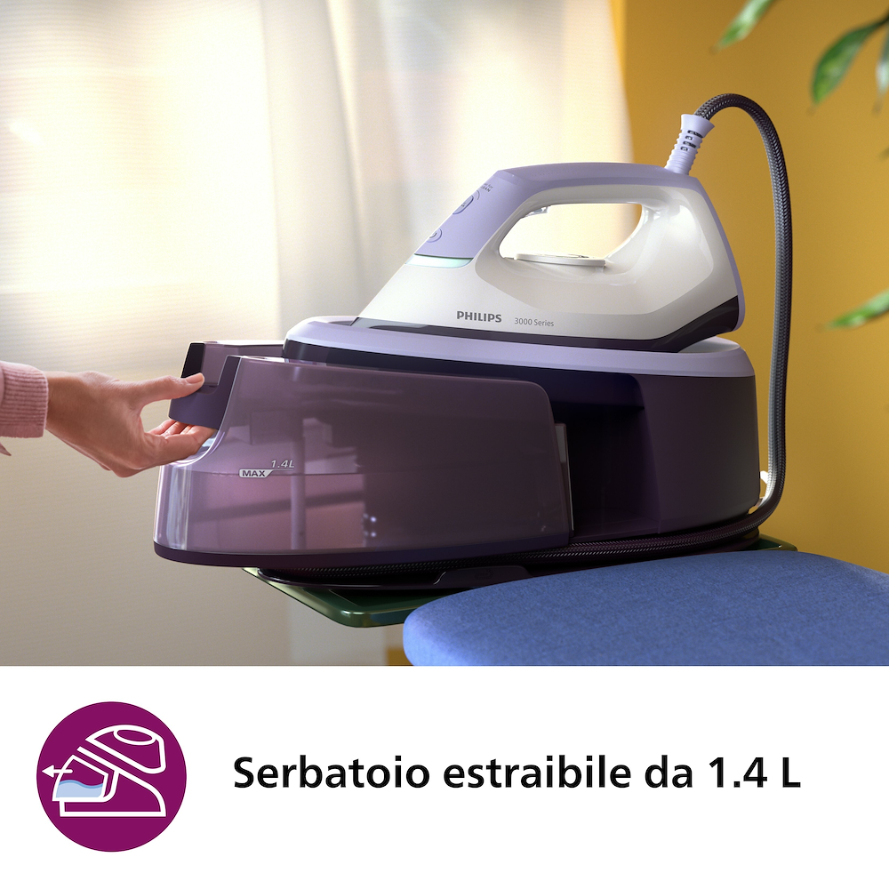 PHILIPS PSG3000 - Philips Dampfbügeleisen Serie 3000