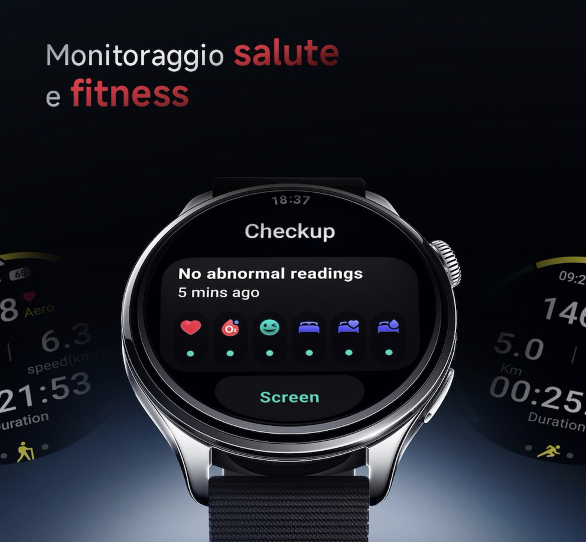 XIAOMI BHR07WRGL - Smartwatch Watch 5 Nera