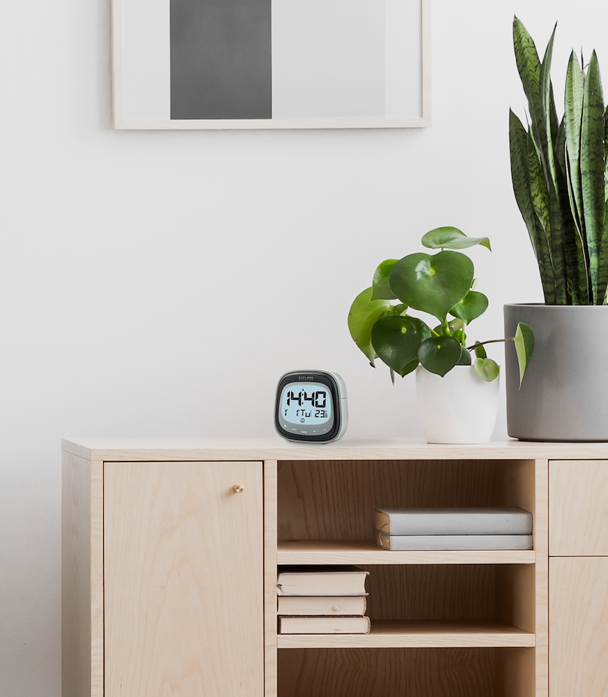 EXPLORE SCIENTIFIC RDC3006 - Digitaluhr mit Radiosteuerung und Snooze-Funktion