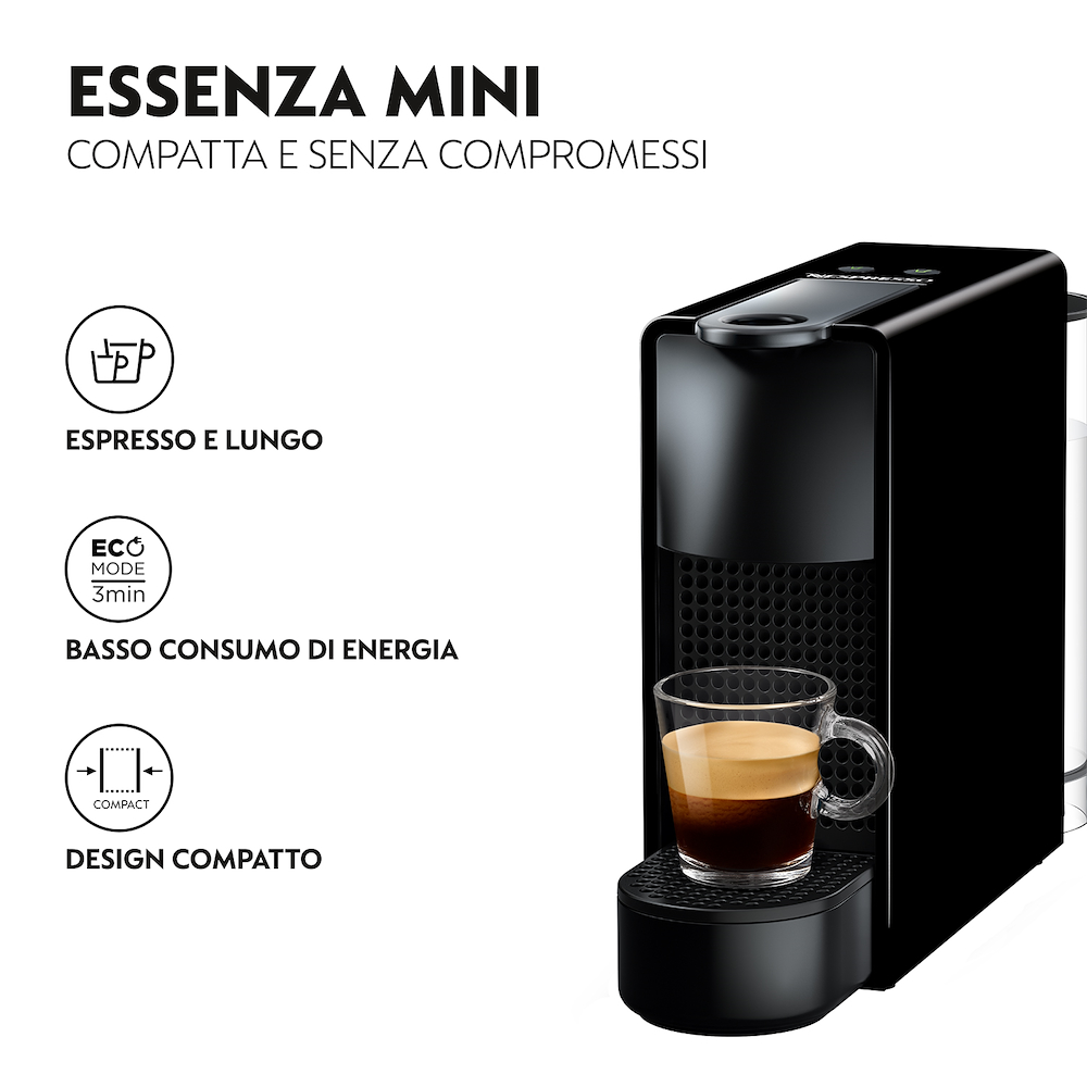 KRUPS XN1108K - Macchina Caffè Nespresso Essenza Mini