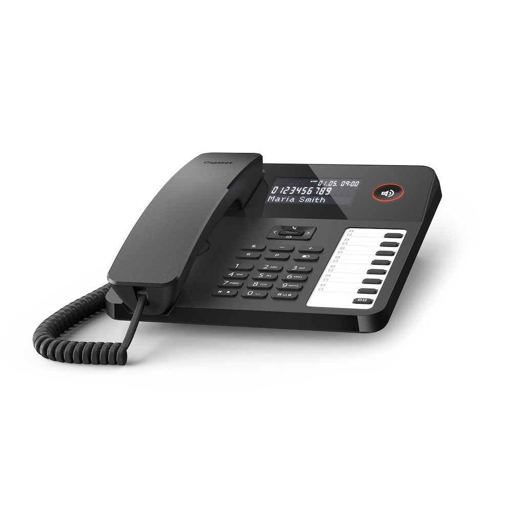 GIGASET DESK 600 - Tischtelefon Farbe Schwarz