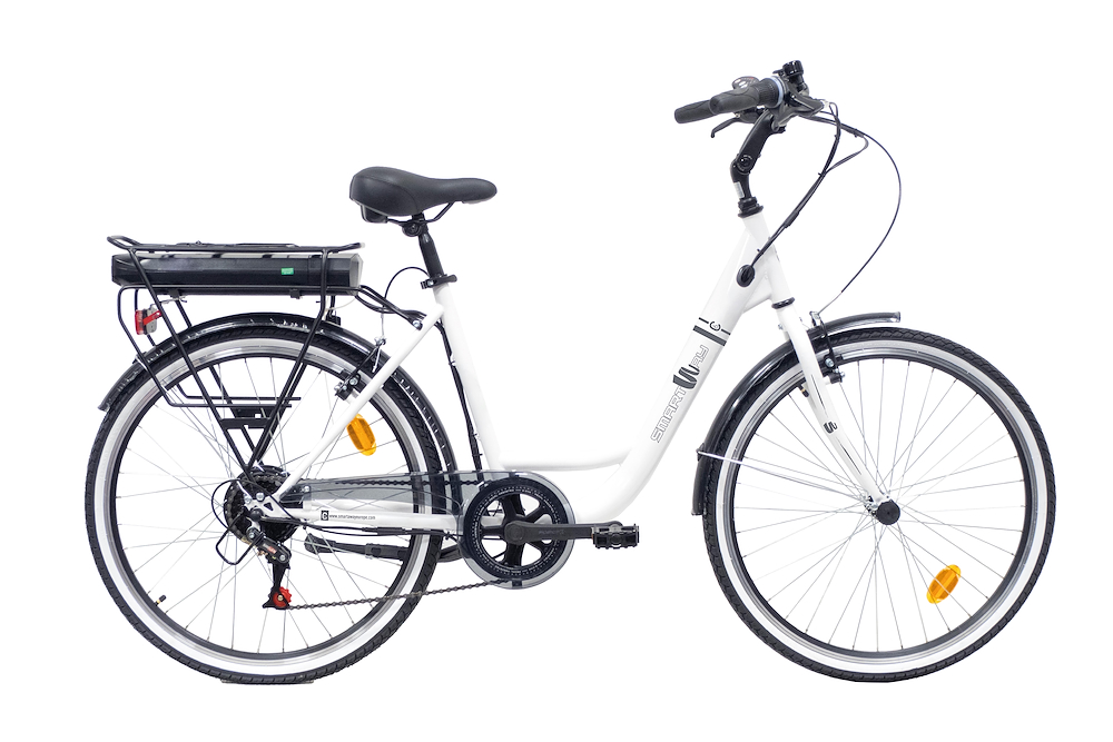 SMARTWAY C6D4SCW - E-Bike Stadt 36V 50km